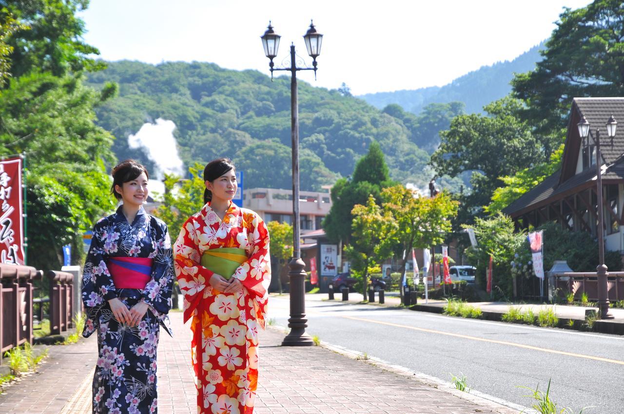 Kirishima Kanko Hotel Bagian luar foto